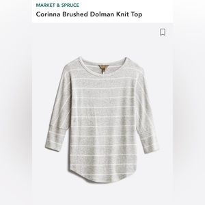 Market and Spruce long Sleeve Knit Top